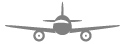 Light Gray Jet Icon