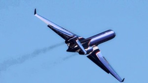 SEXYjet In Flight - Blue View