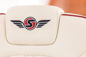 Detail of SEXYjet leather chair