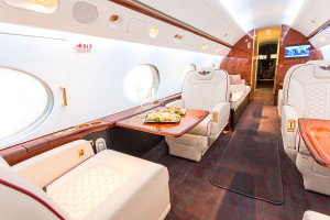SEXYjet Interior Seating & High End Catering Options