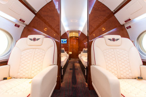 SEXYjet Cream Leather Chairs