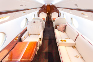 Luxury Seating Options - Private Jet